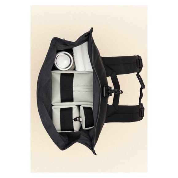 New! RAINS Waterproof Rolltop Rucksack Backpack - Picture 7 of 13
